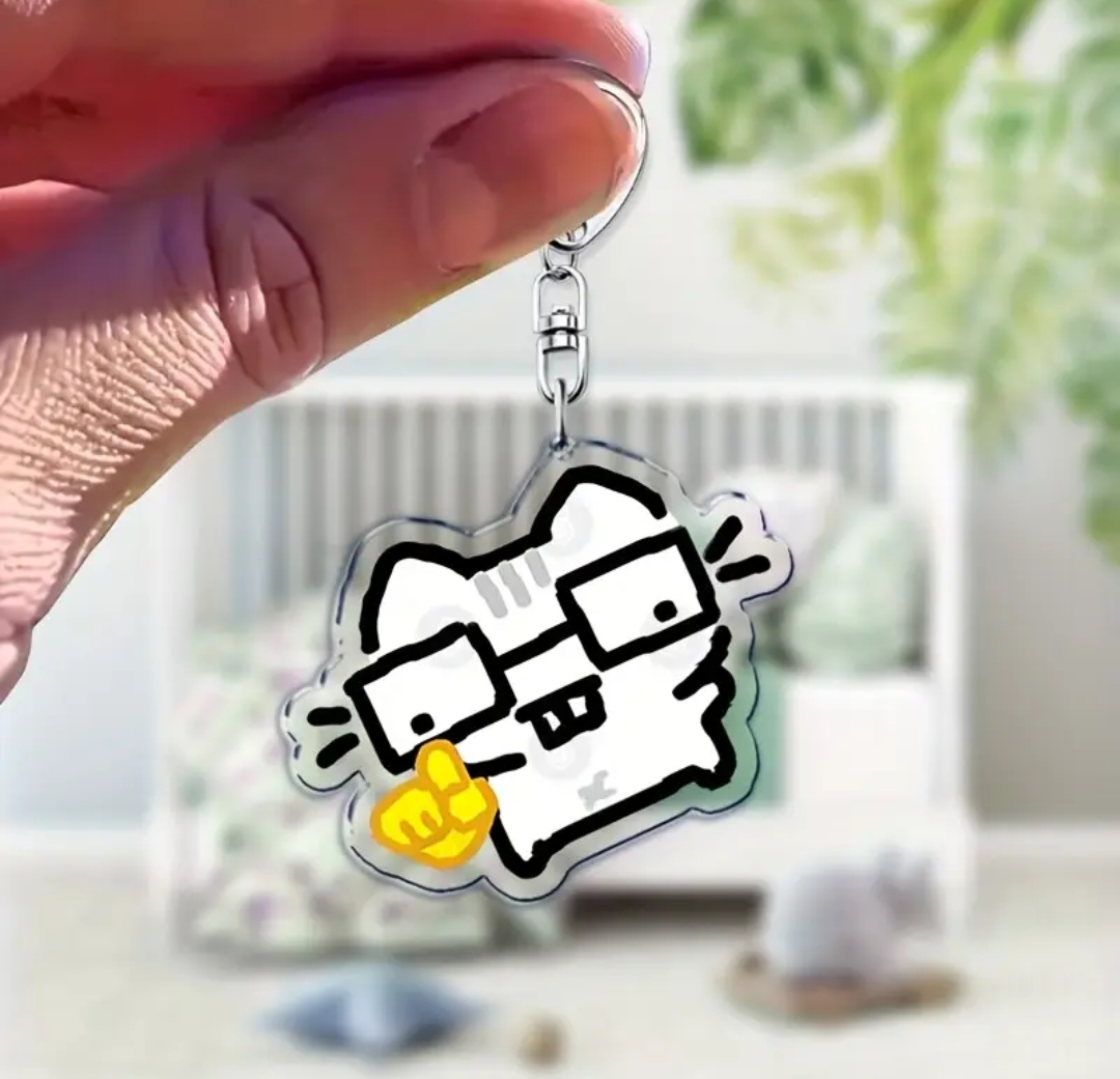 Expressive Cat Keychains
