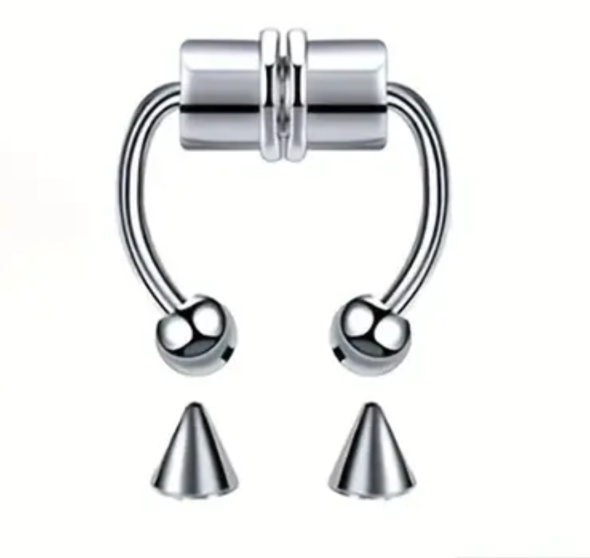 Magnetic False Nose Rings