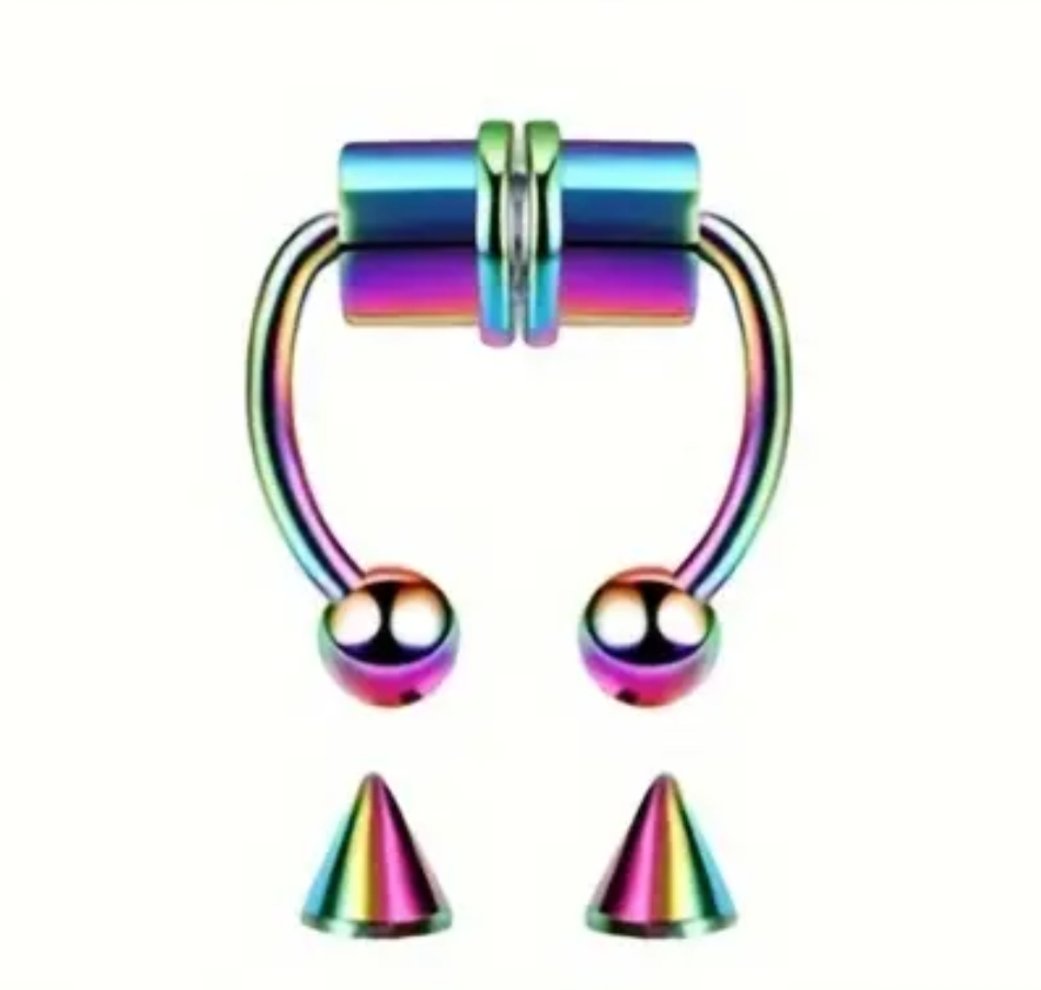 Magnetic False Nose Rings