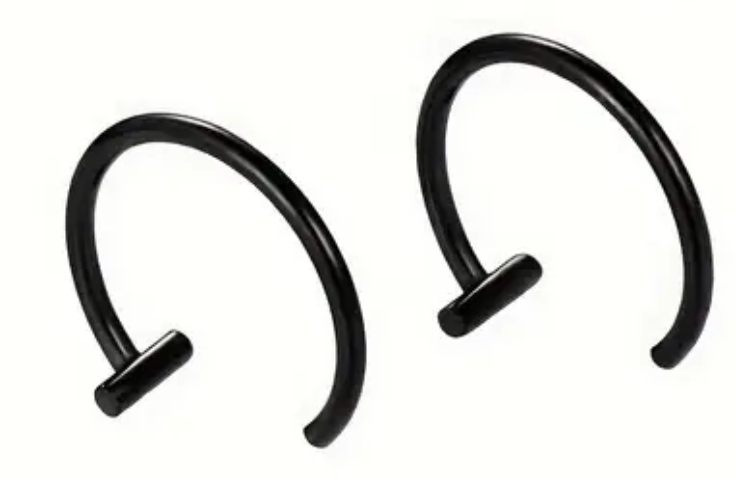 False lip rings- Bare & Beaded