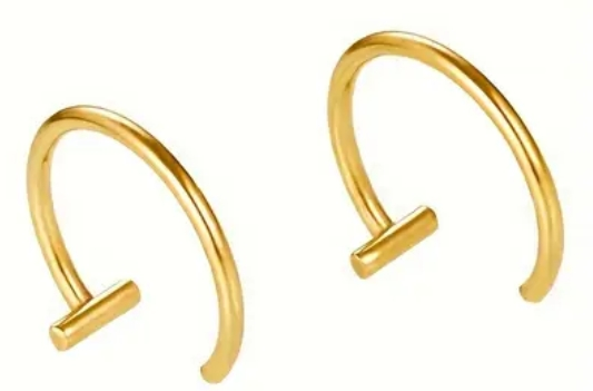 False lip rings- Bare & Beaded