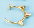 Spiked False Lip Rings