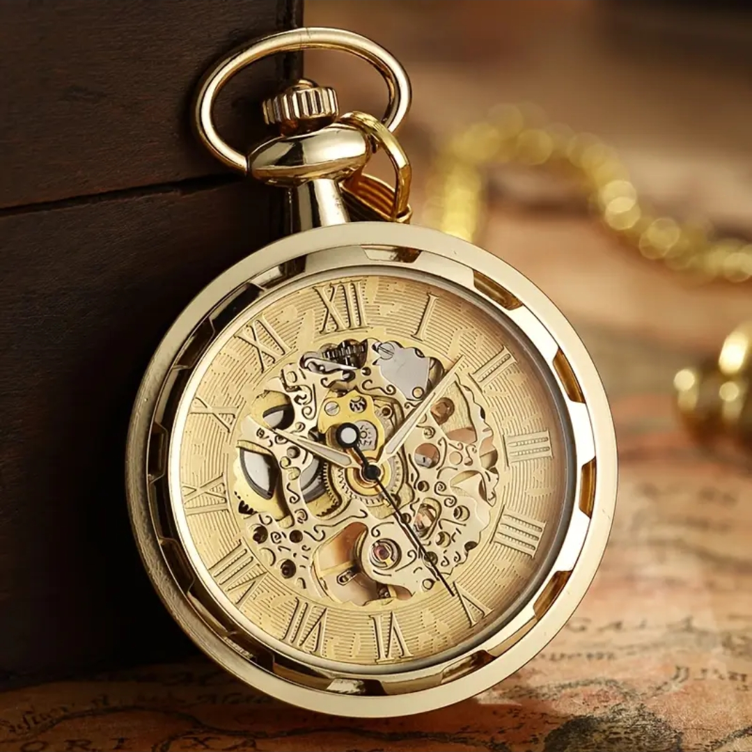 Hollow Dial Pocket Watch