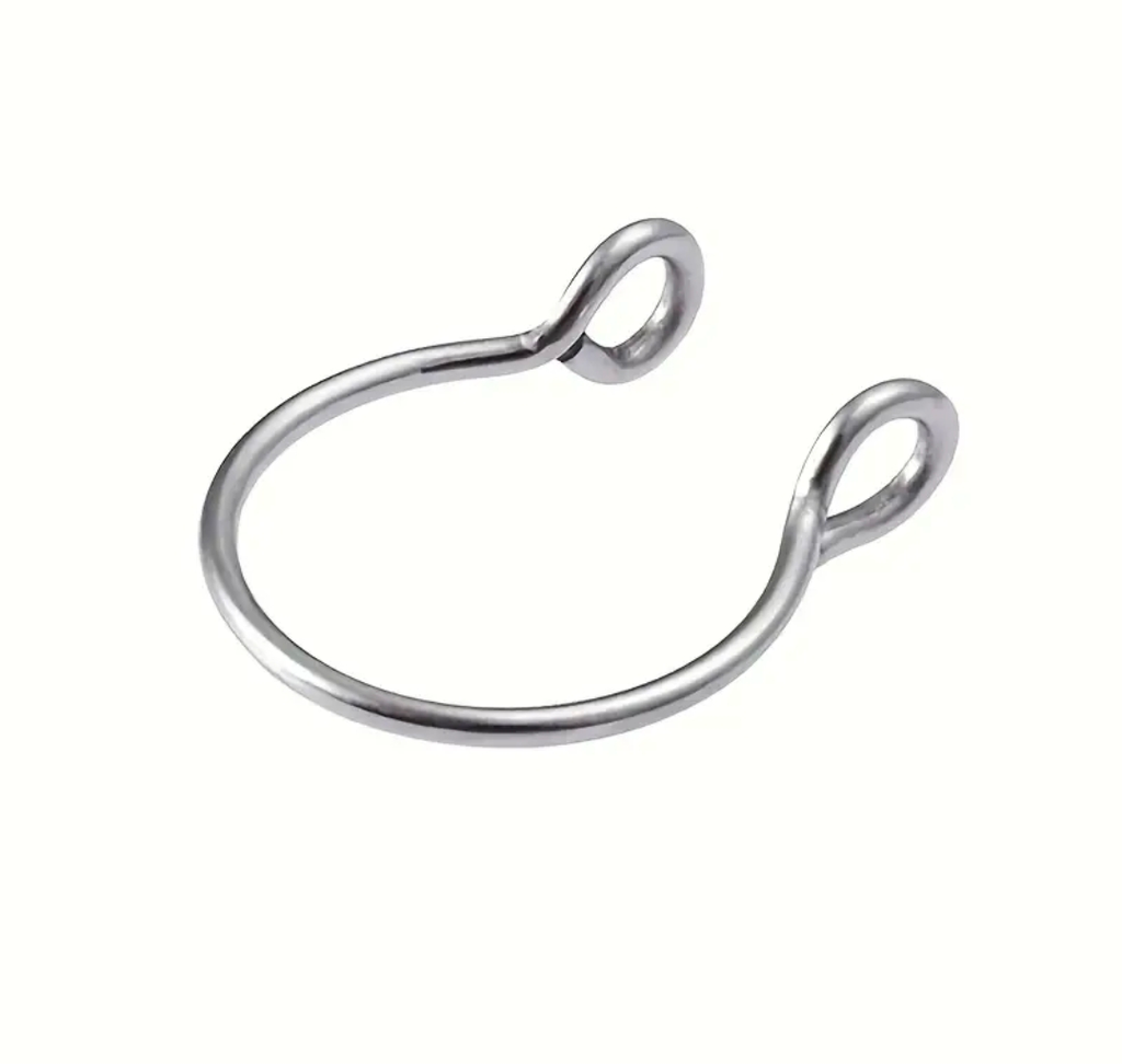 Slip-on false septum ring