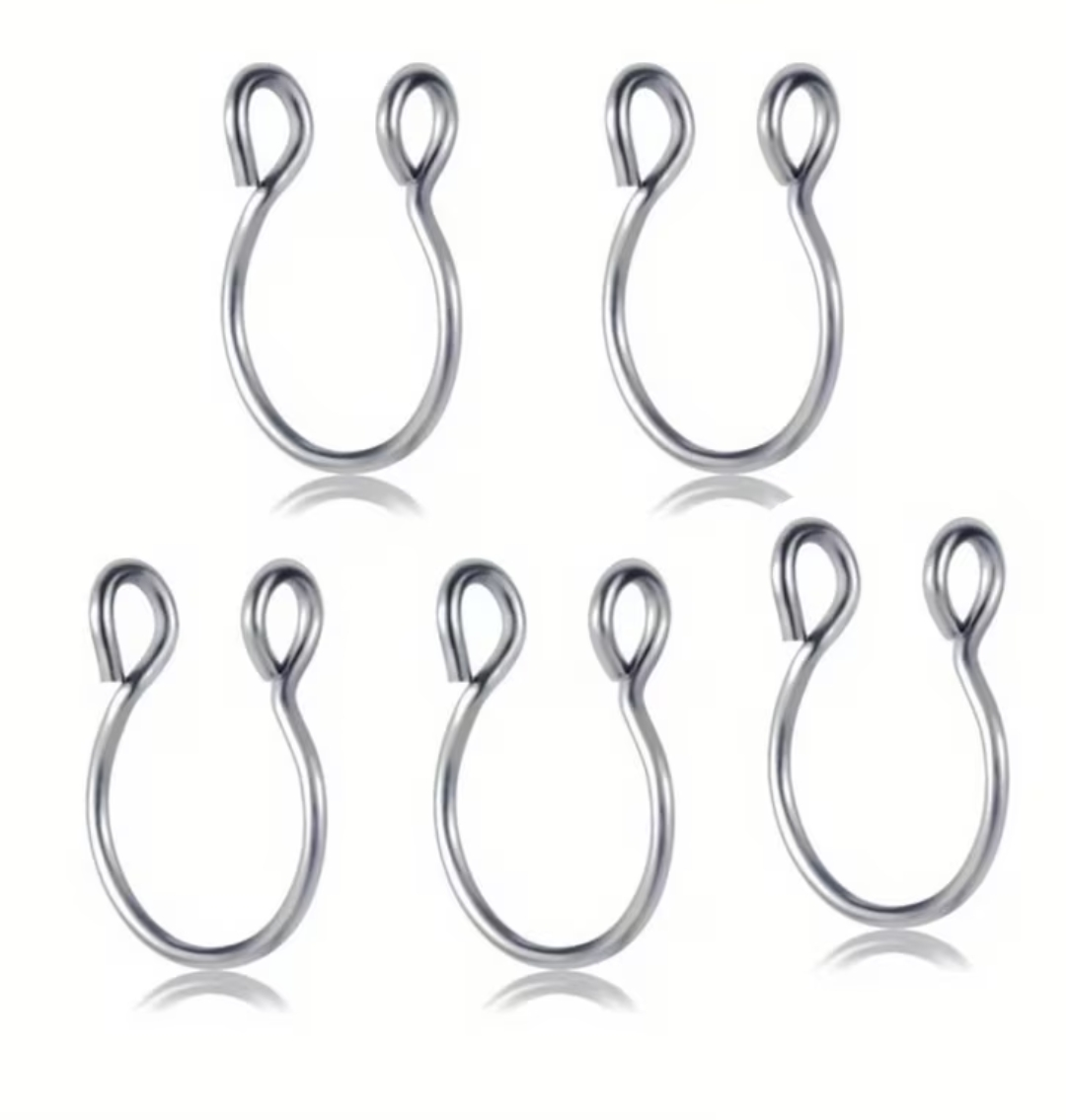 Slip-on false septum ring