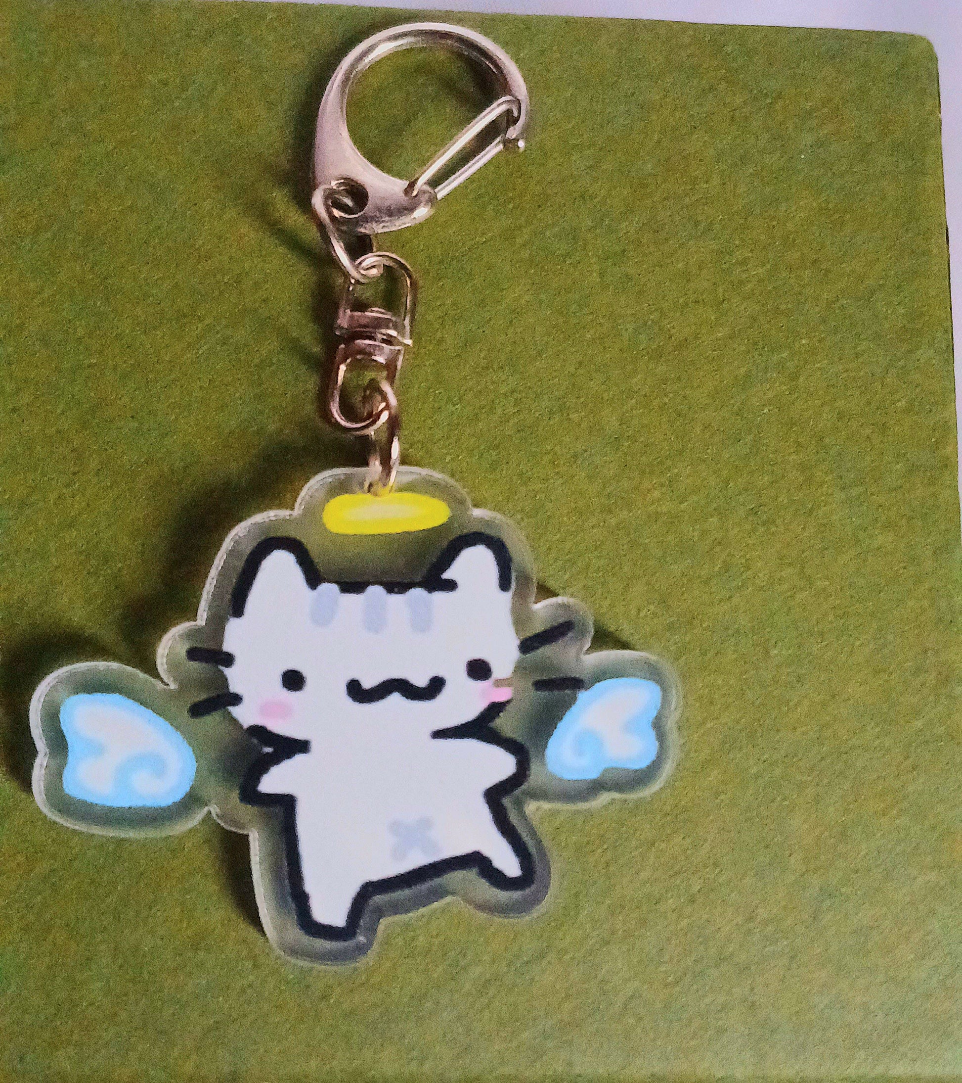 Expressive Cat Keychains