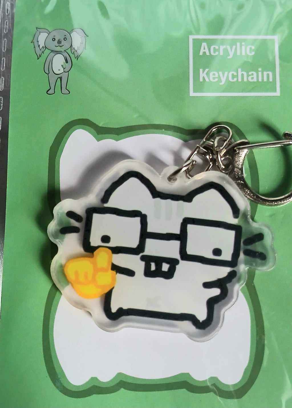 Expressive Cat Keychains