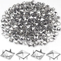 40/120 Pcs Silver Square Rivet Studs