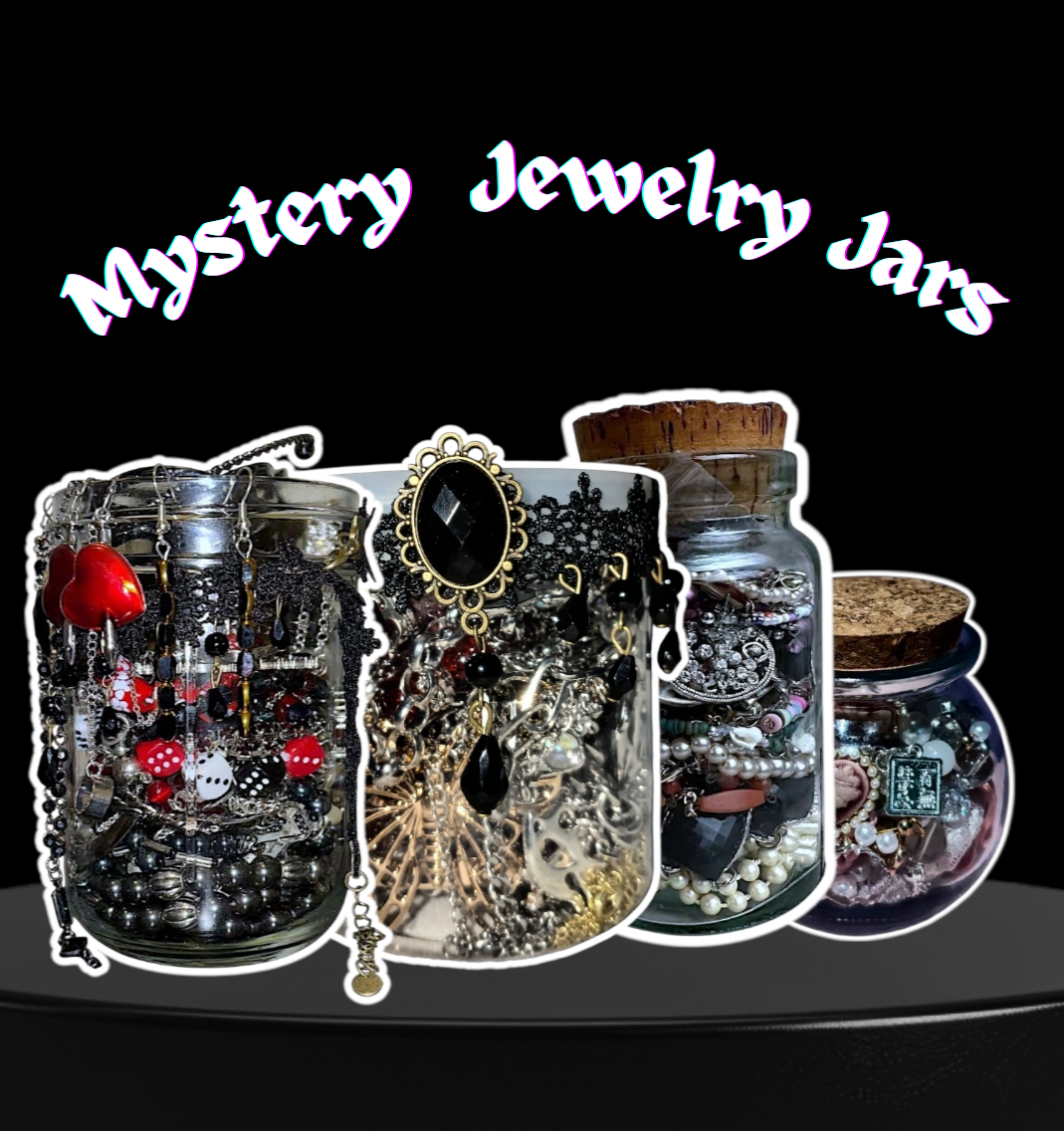 Mystery jewelry jars (Read description below before purchasing)
