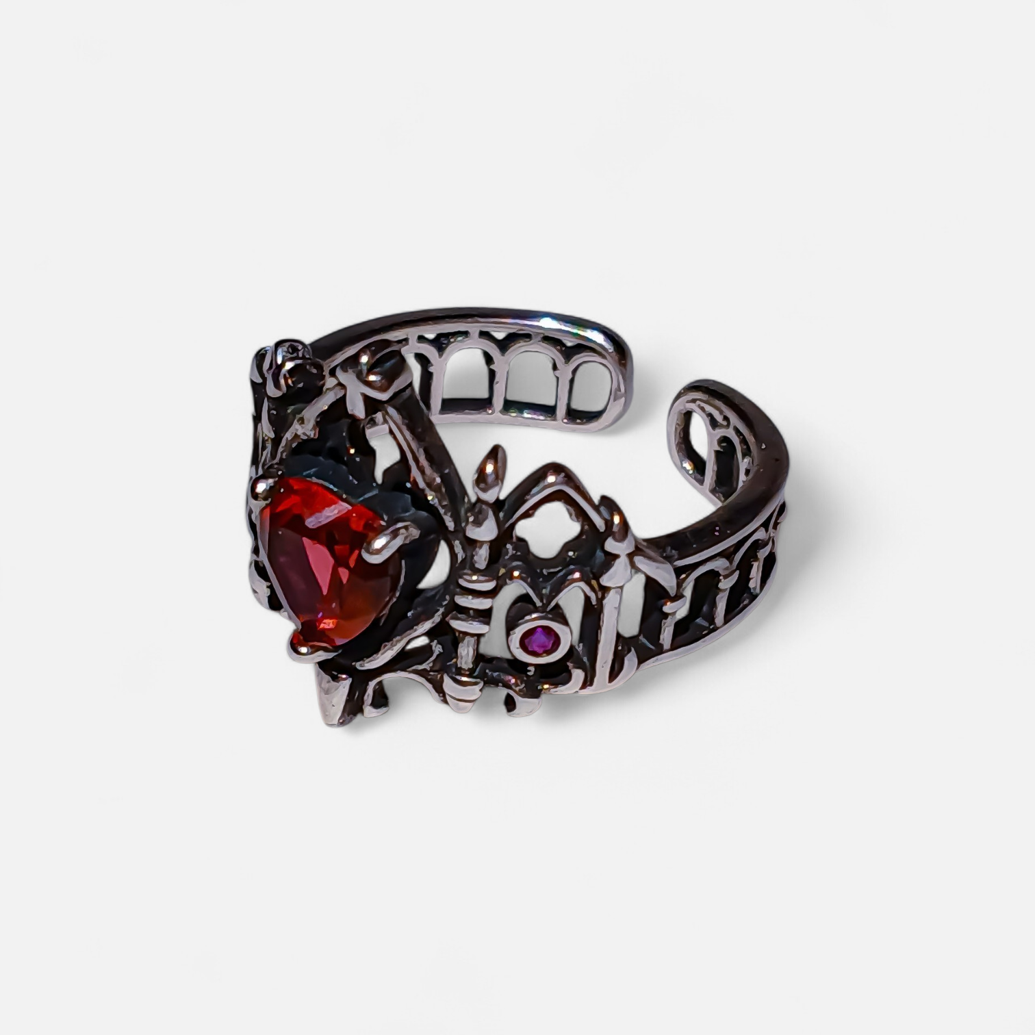 Cathedral luxe ring