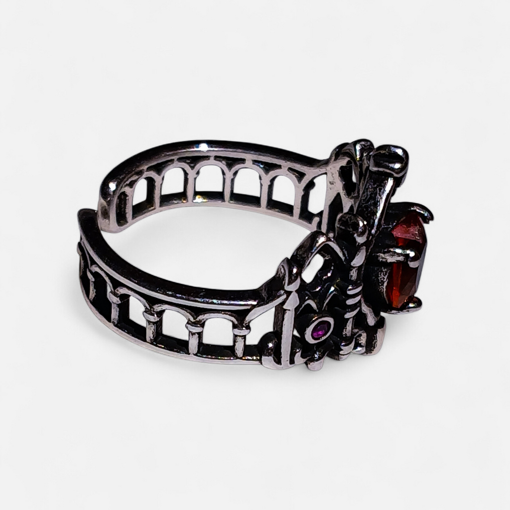 Cathedral luxe ring