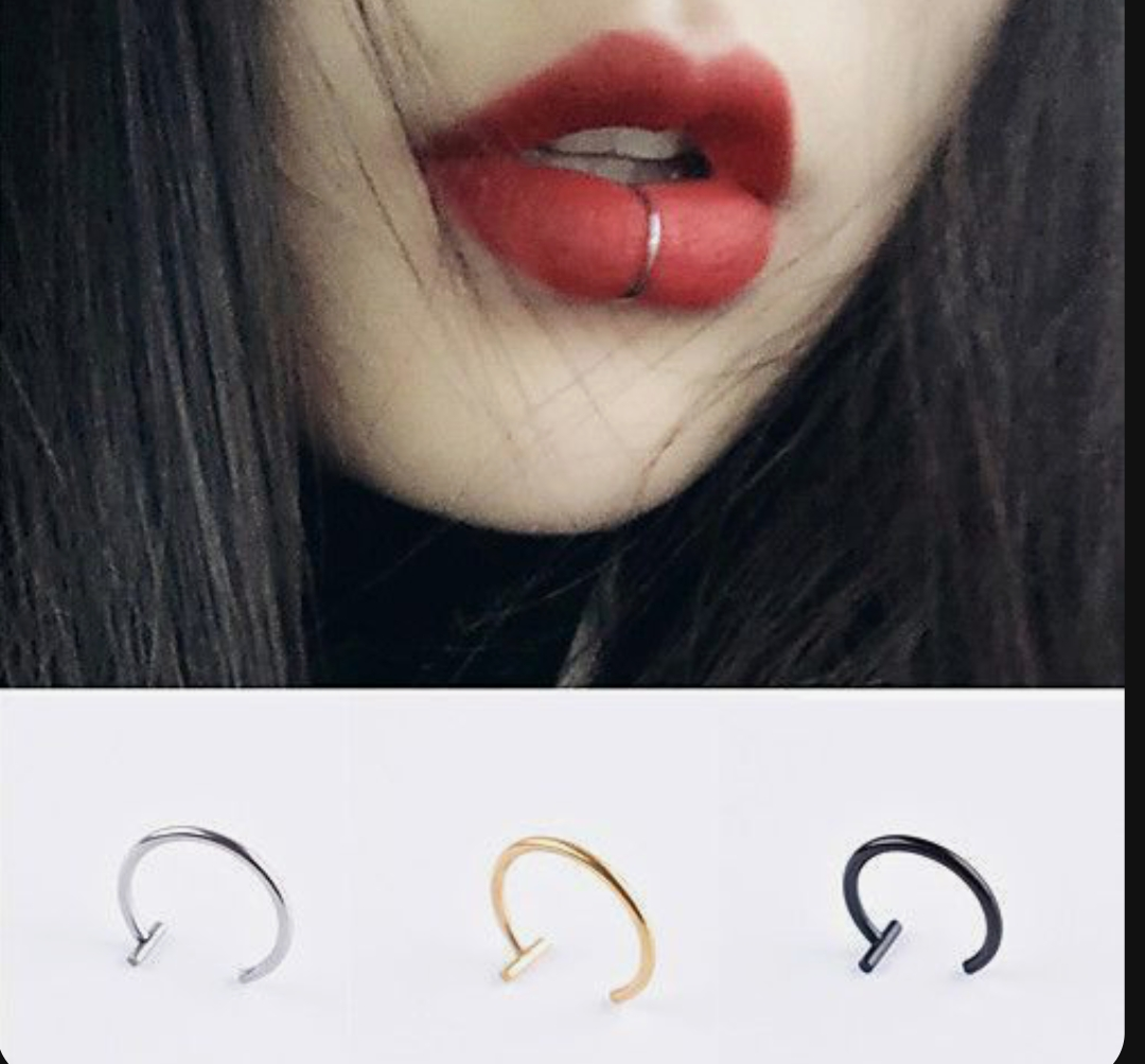 False lip rings