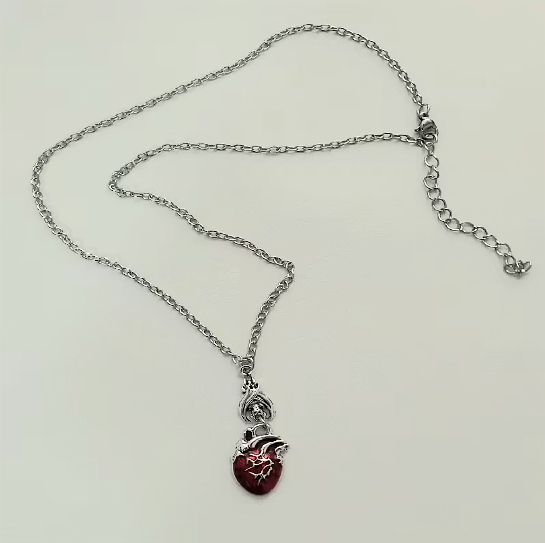 Anatomical Heart Necklace