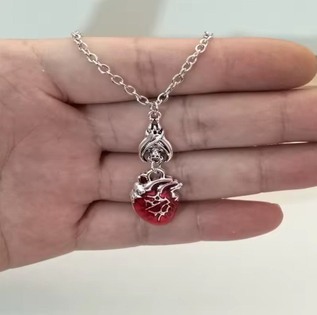 Anatomical Heart Necklace