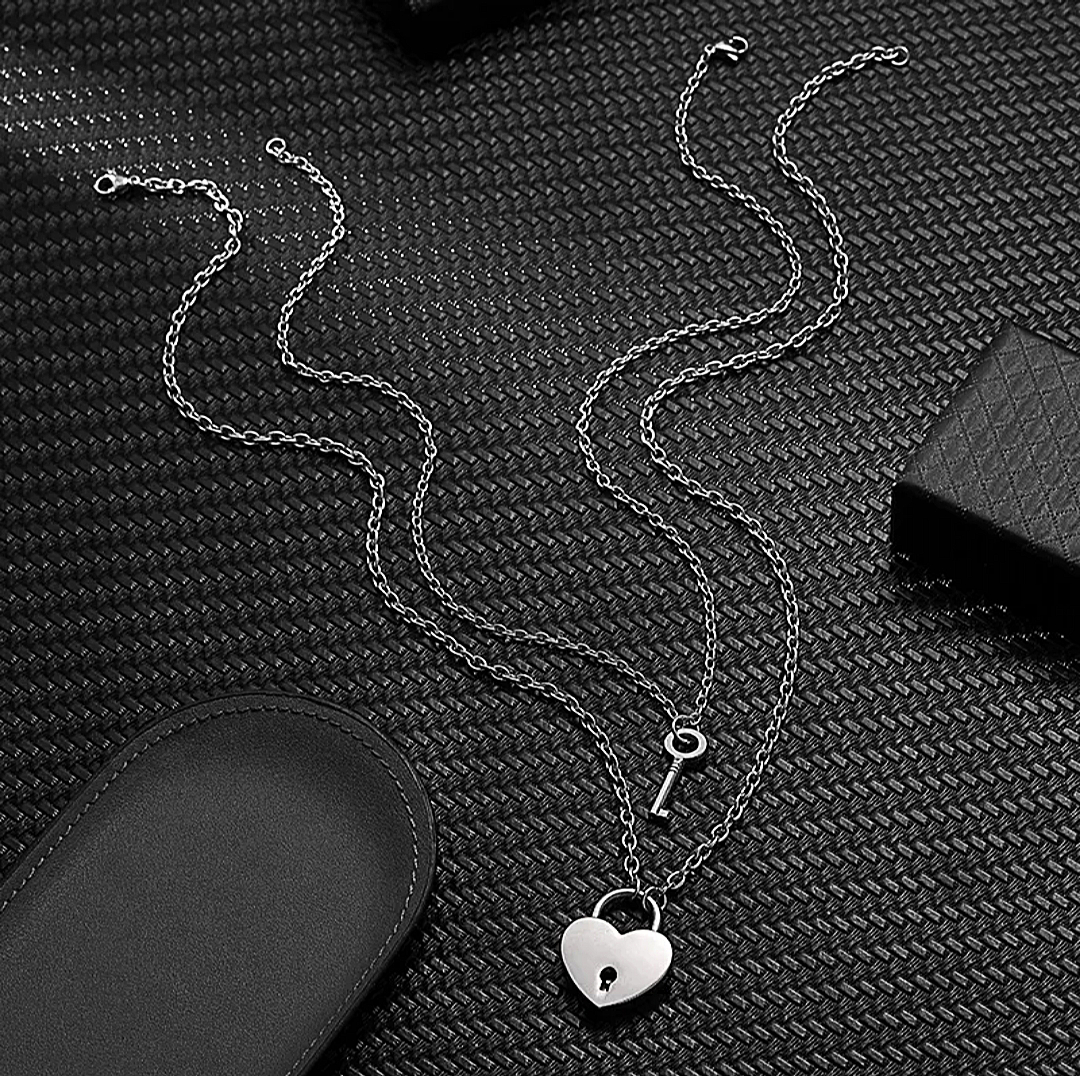 Key To Your Heart Matching Necklaces