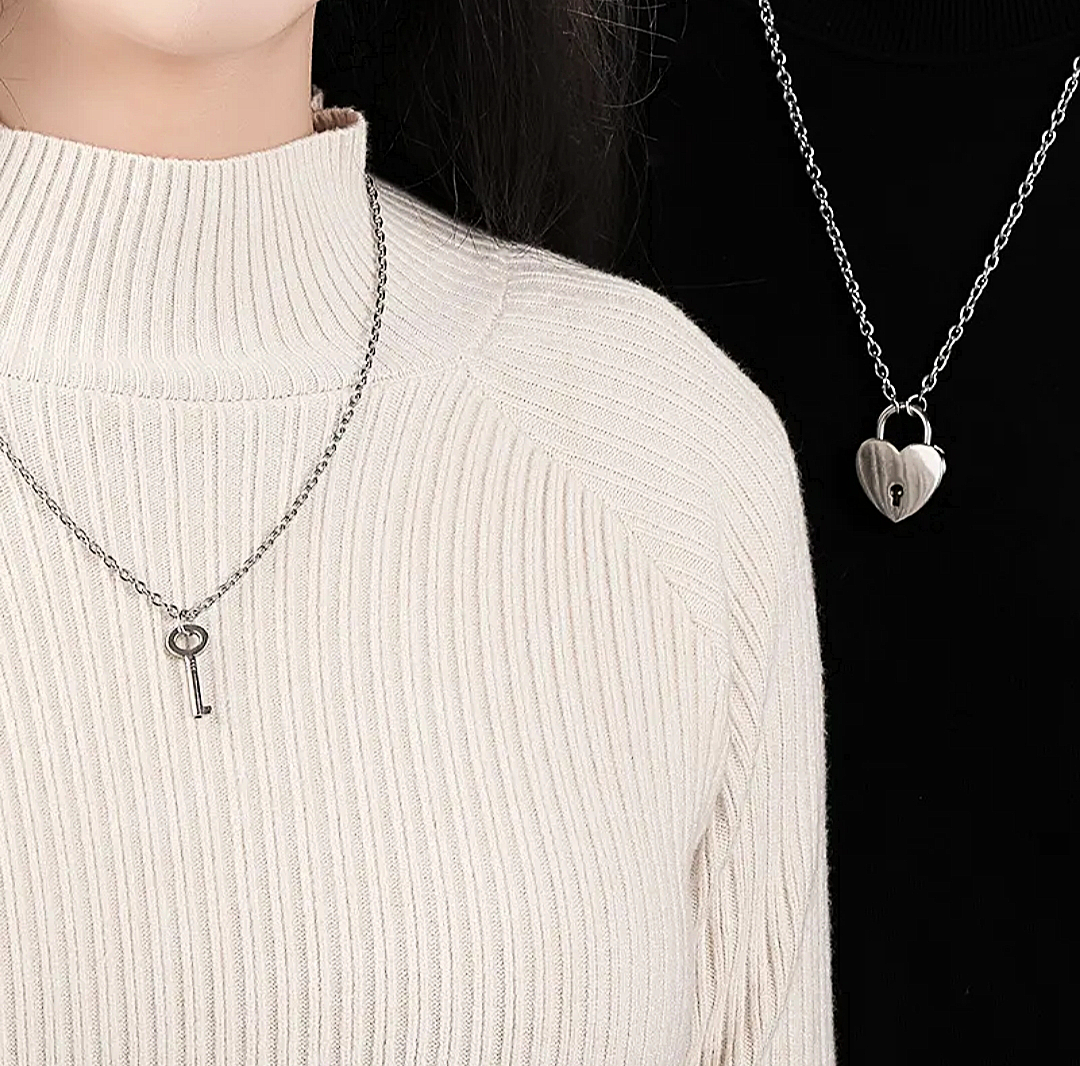 Key To Your Heart Matching Necklaces