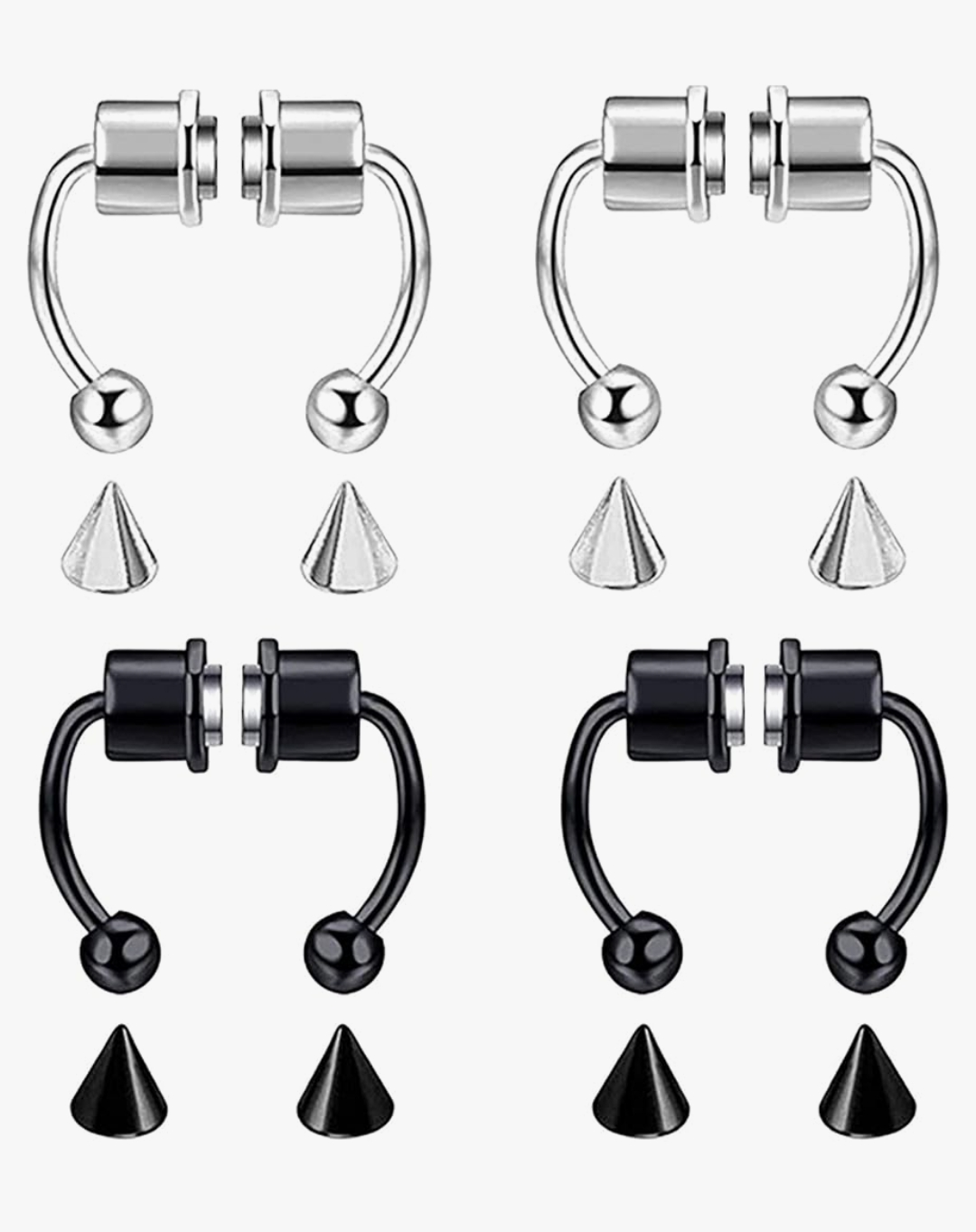 Magnetic False Nose Rings