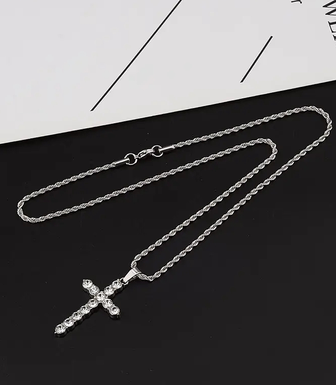 Radiant Relic cross necklace
