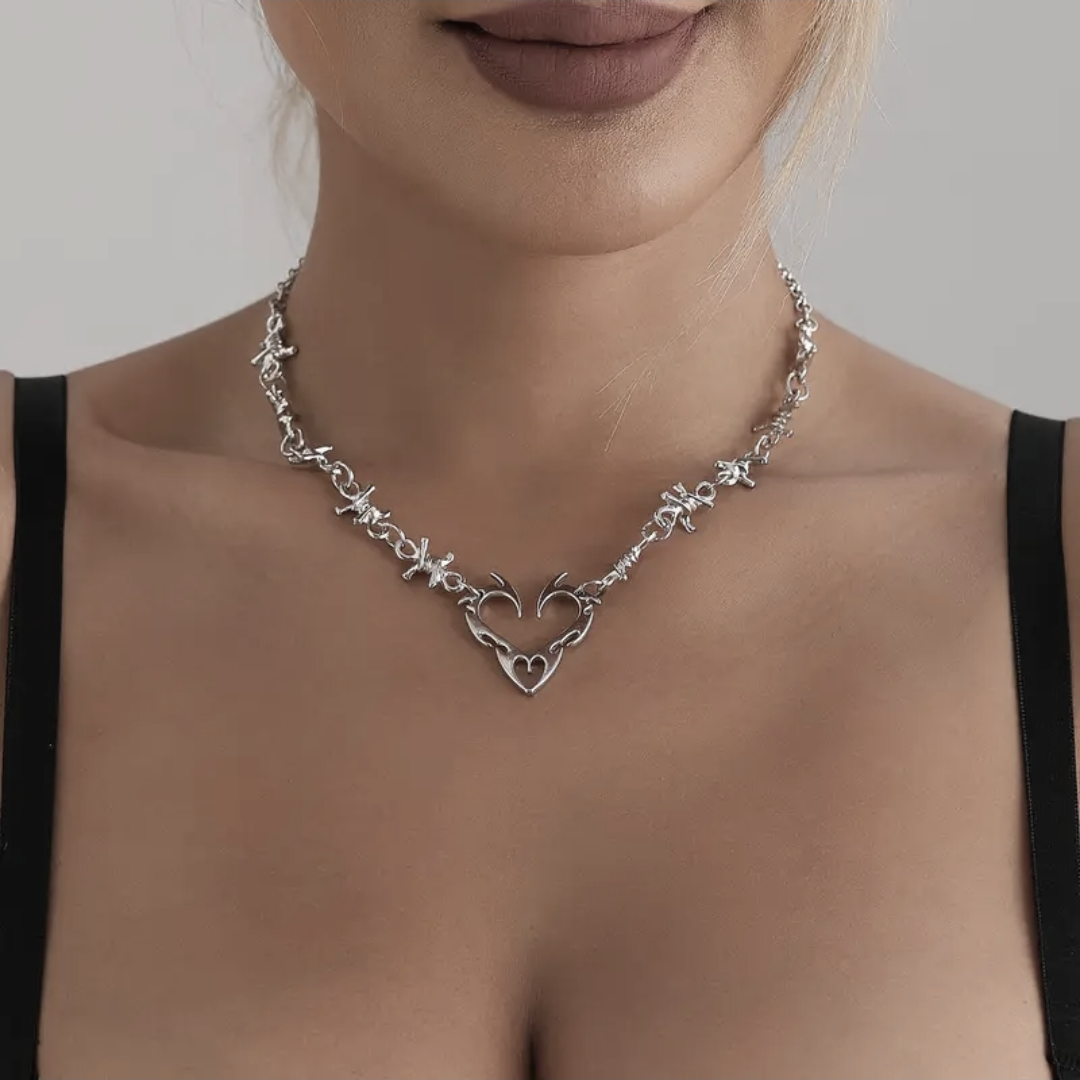 Flaming Thorns Necklace