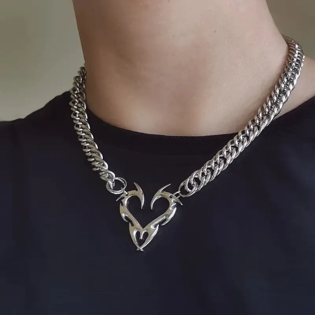 Rings of Flames necklace