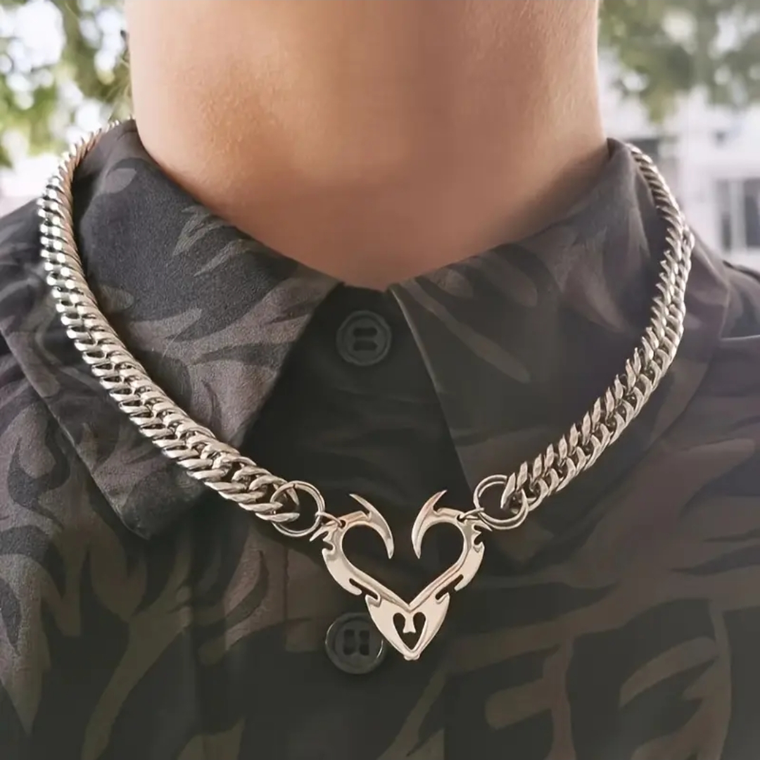 Rings of Flames necklace