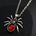 Ruby Arachnid Necklace