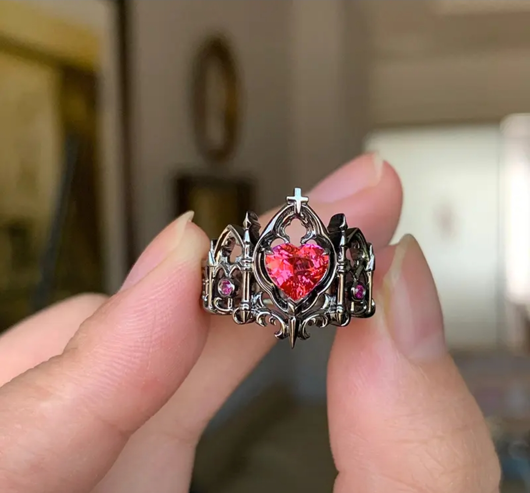 Cathedral luxe ring