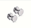 Minimalist dumbell earrings