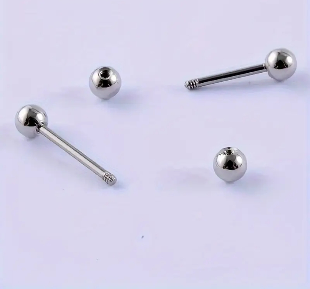 Steel Stud Earrings