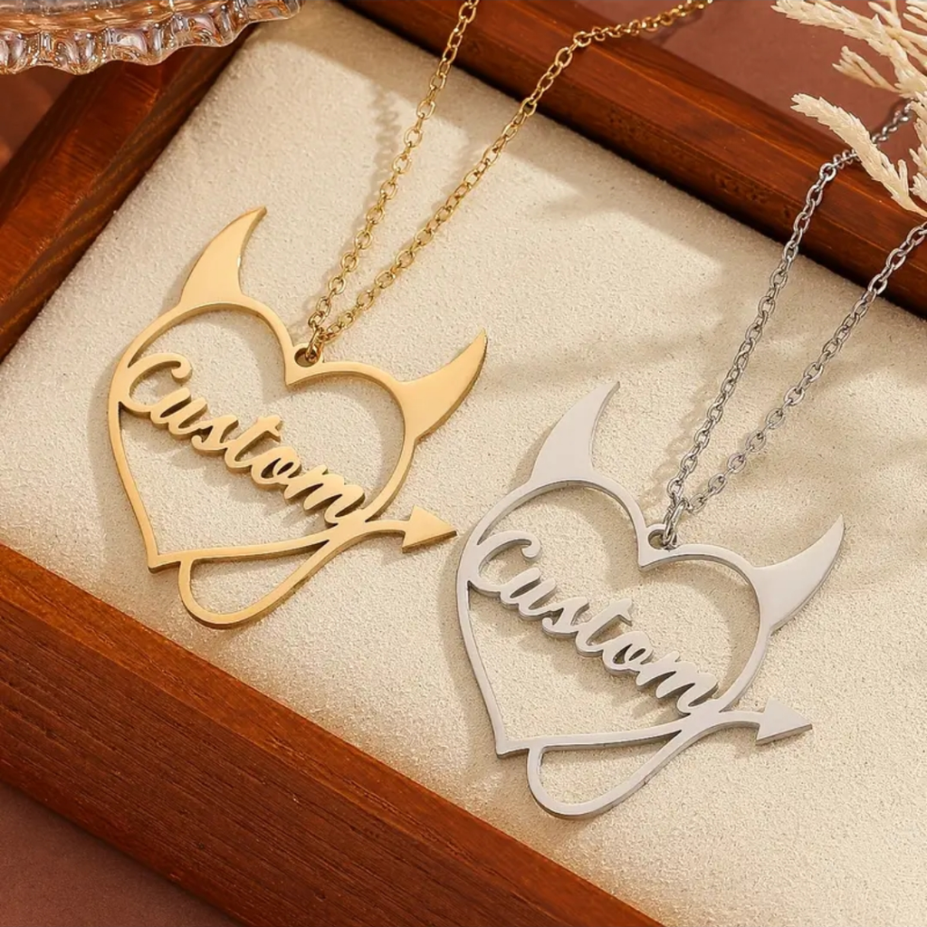 Cupid's dark mark necklace