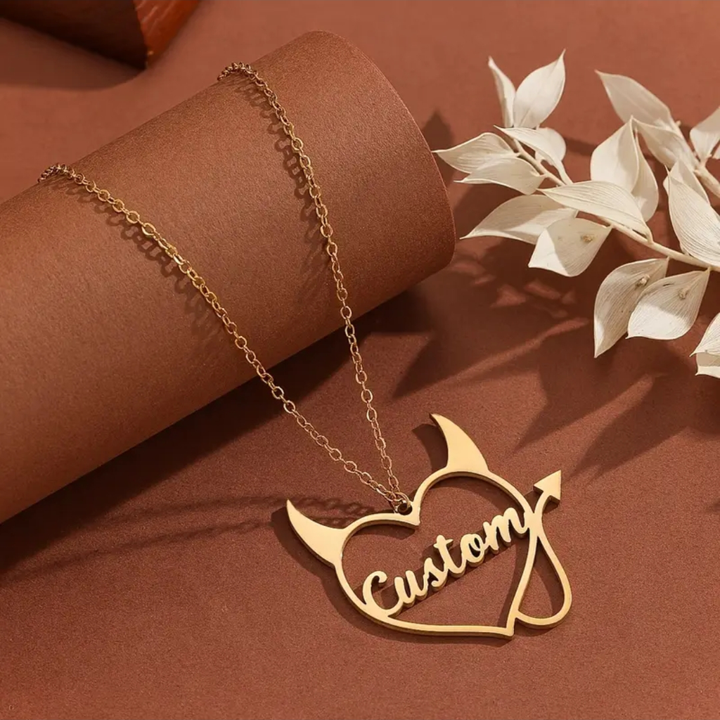 Cupid's dark mark necklace