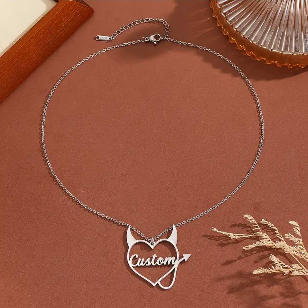 Cupid's dark mark necklace