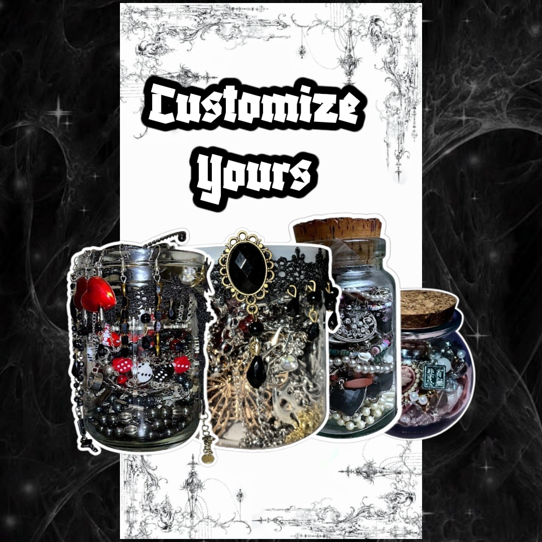 Mystery jewelry jars (Read description below before purchasing)