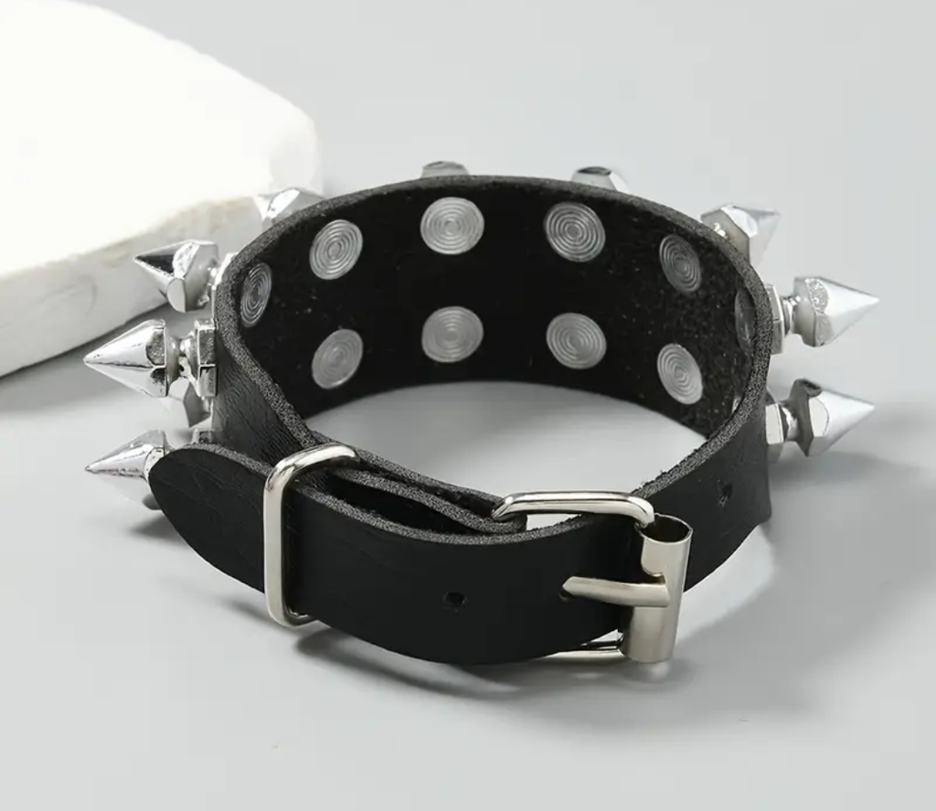 1 pc Double Studded Cuff Bracelets