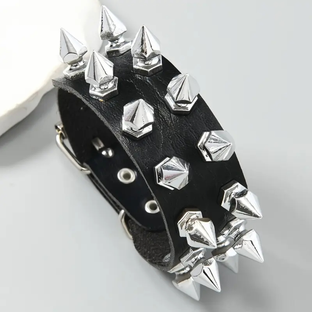 1 pc Double Studded Cuff Bracelets