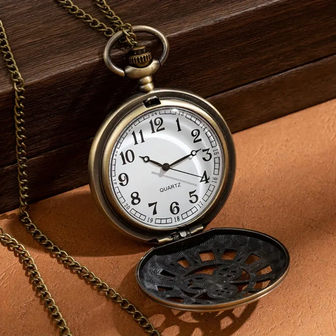 Roman Steam Punk Style Pocket Watch