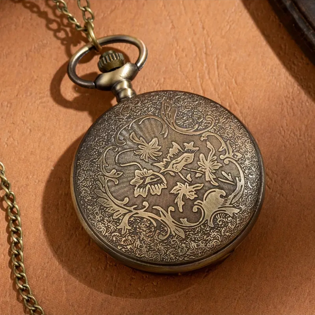 Roman Steam Punk Style Pocket Watch