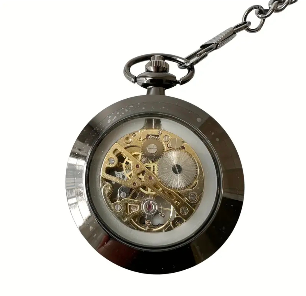 Hollow Dial Pocket Watch
