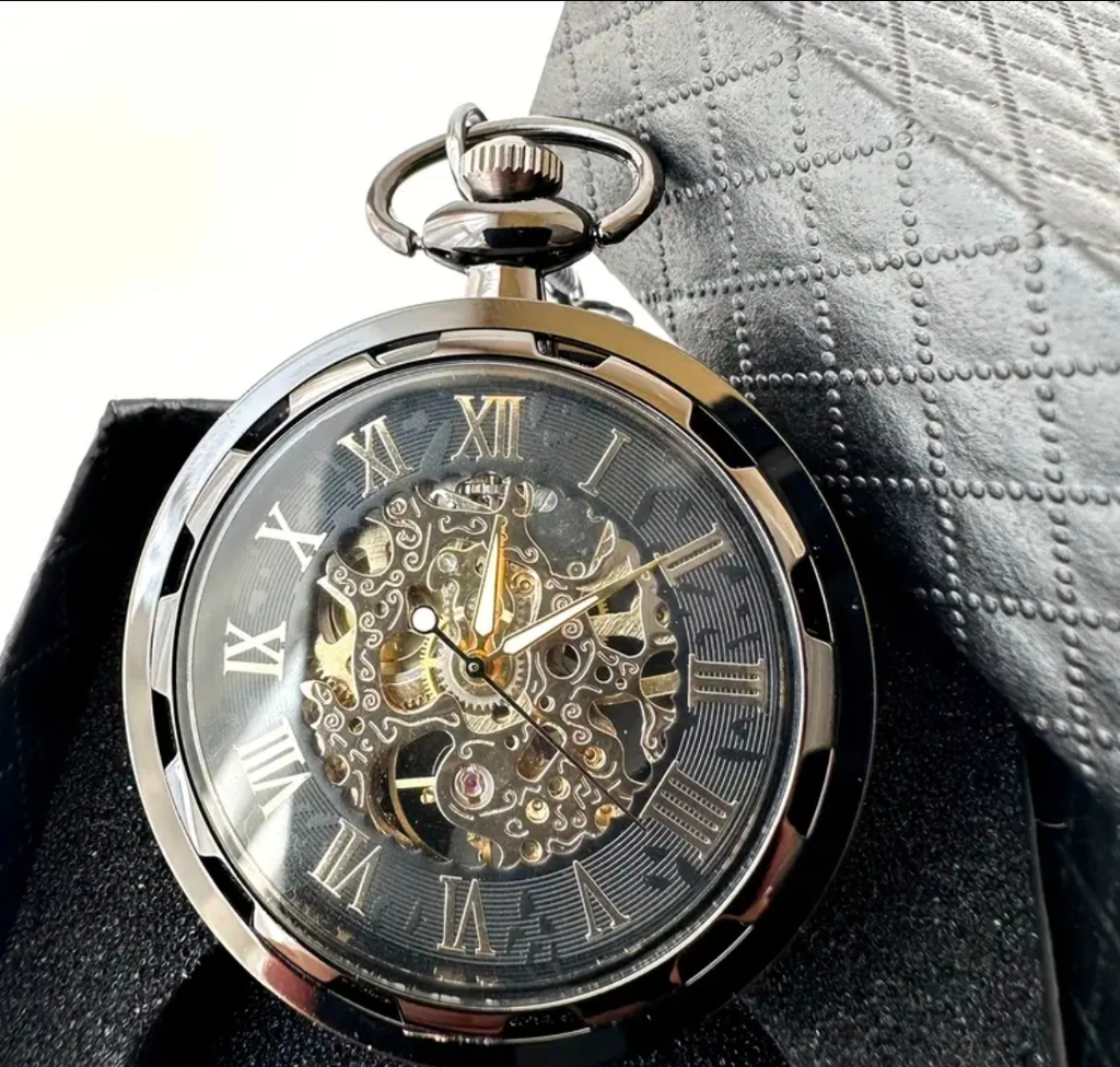 Hollow Dial Pocket Watch