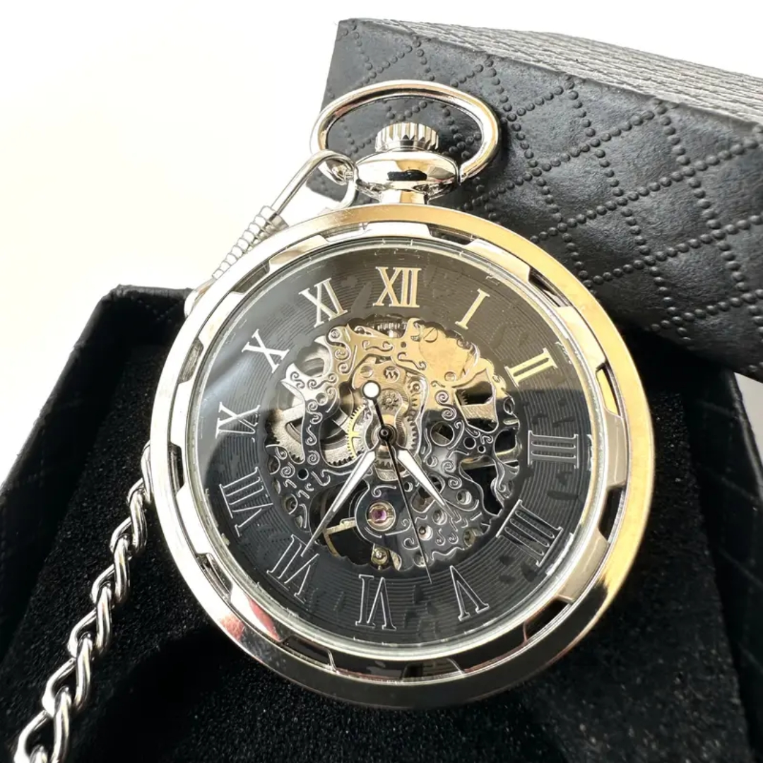 Hollow Dial Pocket Watch