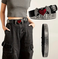 Rouge Valentine Studded Belt