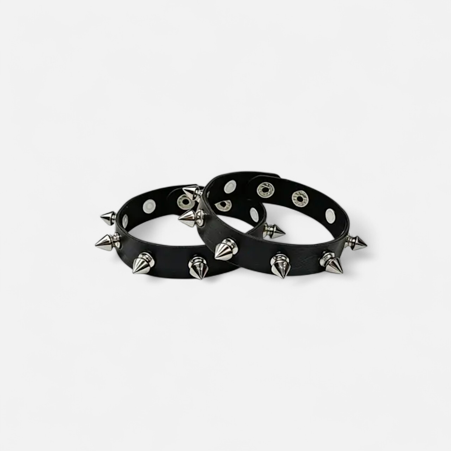Studded Leather Cuff Bracelets