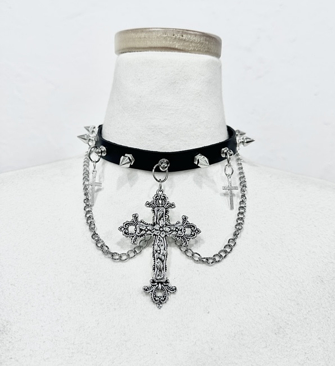 Sacred Chic Leather Choker