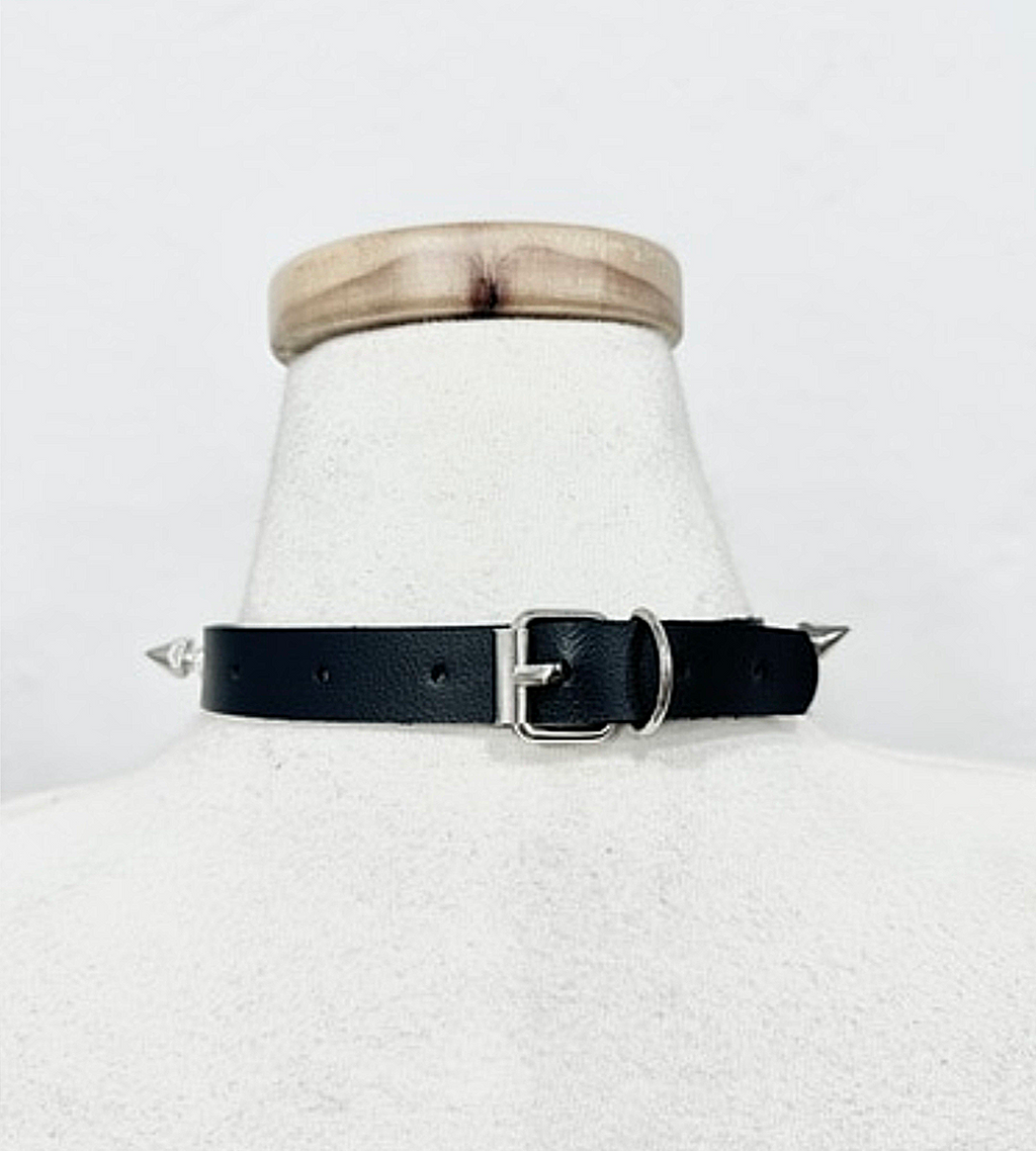Sacred Chic Leather Choker