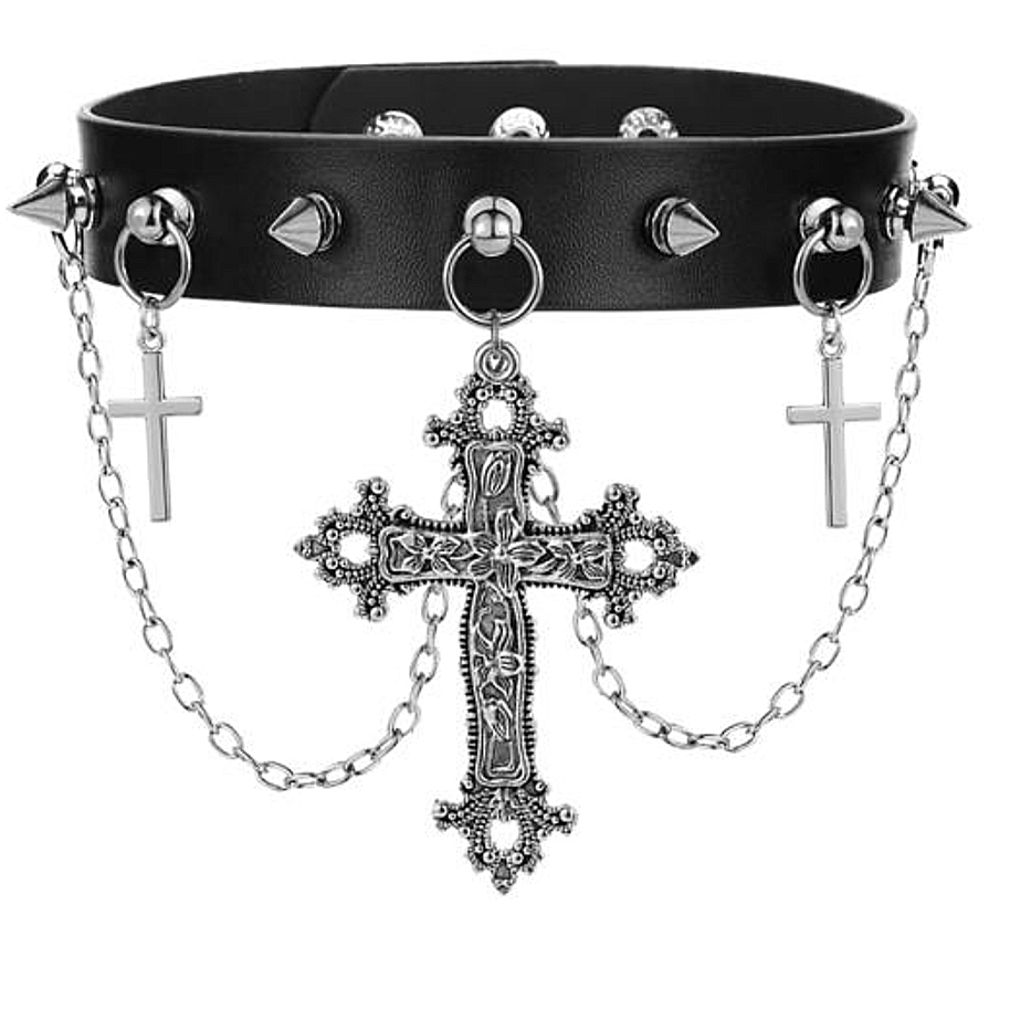 Sacred Chic Leather Choker