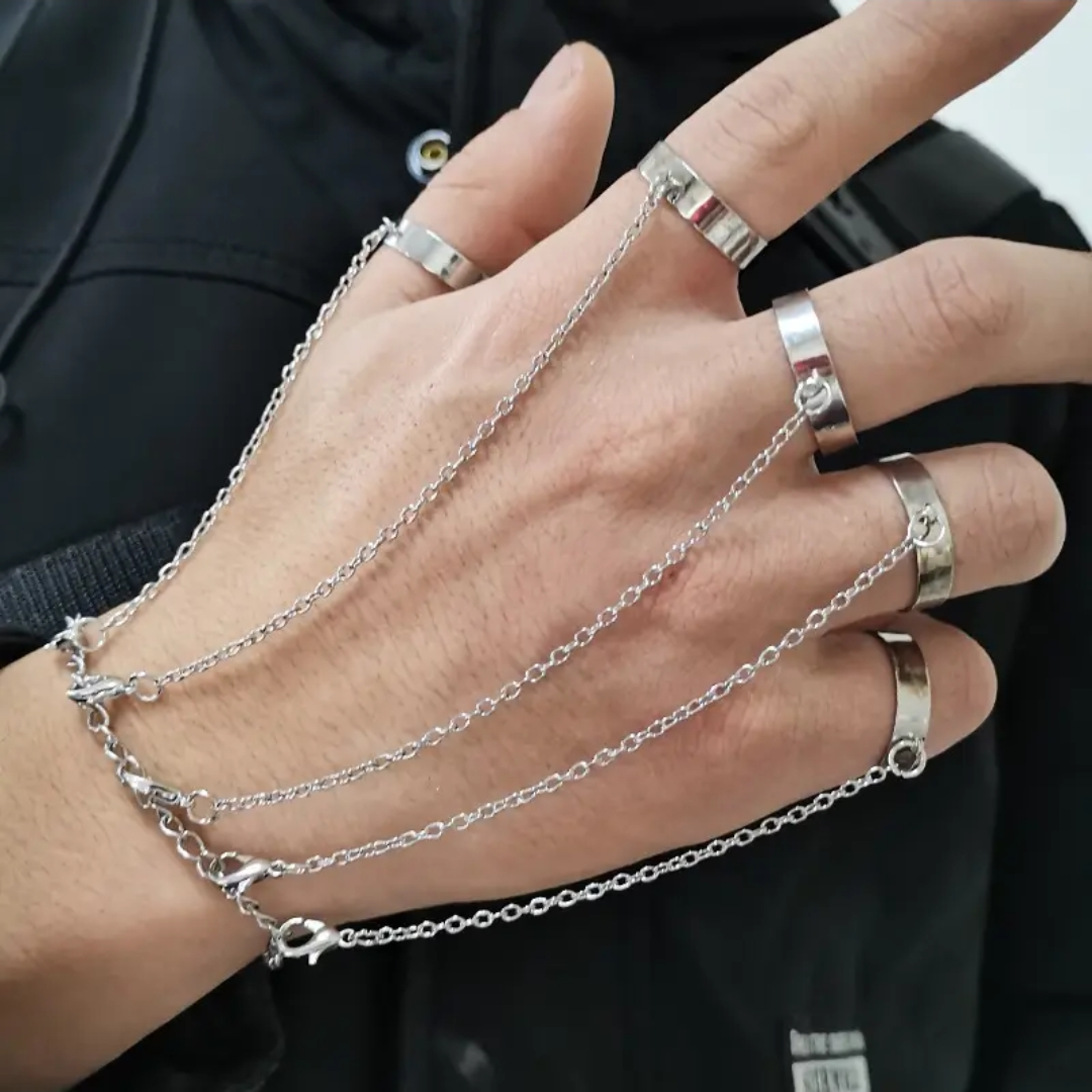 5 Finger Chain Bracelet