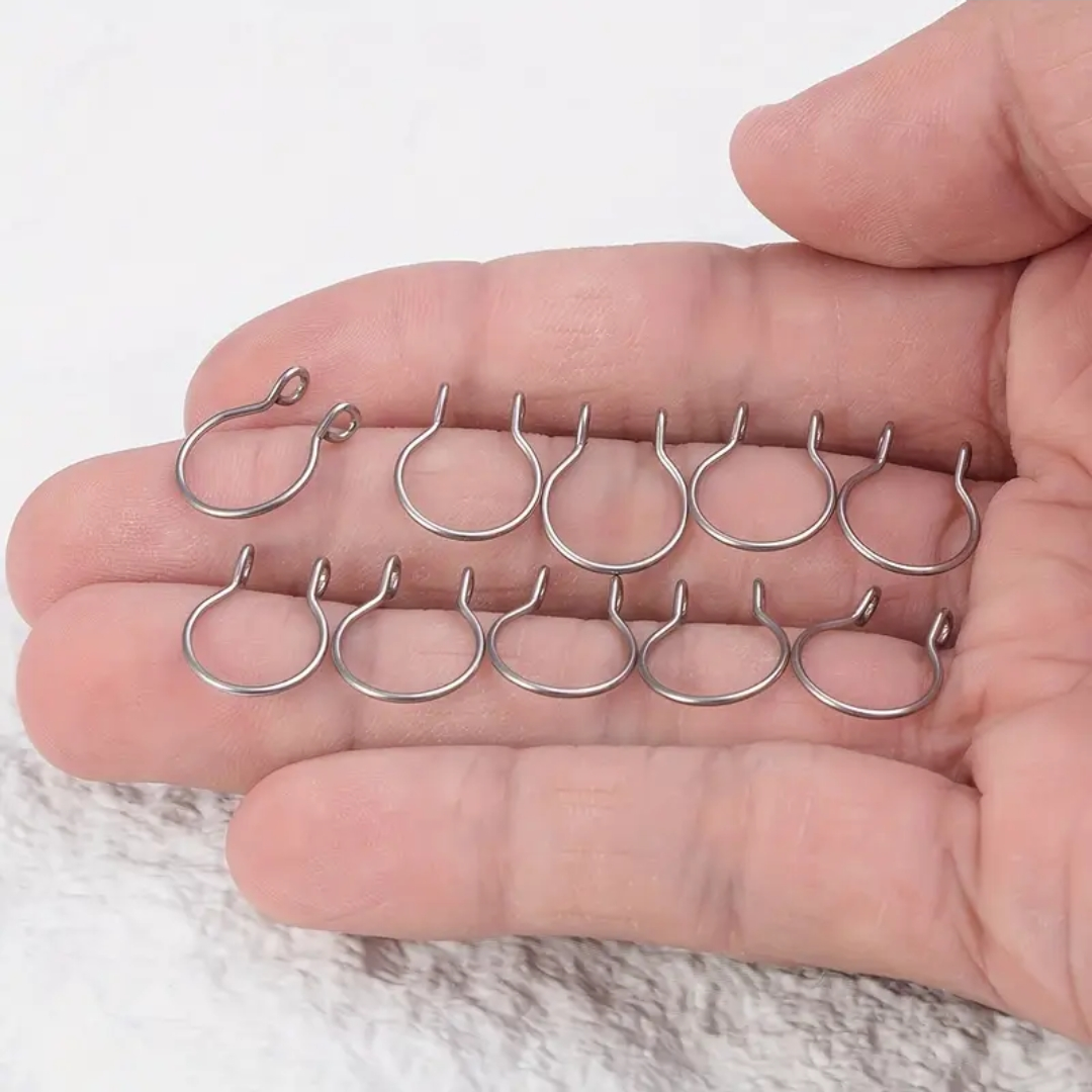 Slip-on false septum ring