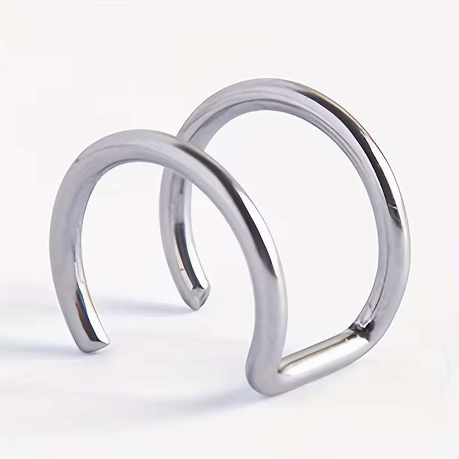 3 in one false Lip ring, Nose ring, Ear cuff